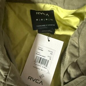 RVCA Olive Mountain Jacket NWT